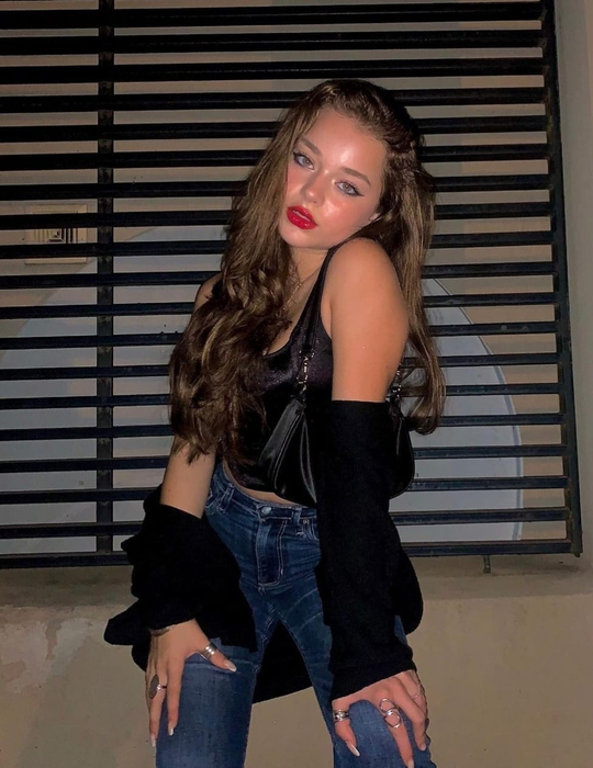 Melissa, iubita lui David Popovici. Sursă foto: Instagram