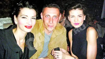 Fotografii de colectie cu surorile Gabor! Moni, extrem de apropiata de cumnateii ei!