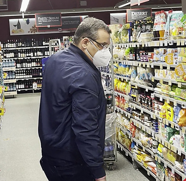 Gabriel Mutu, la o sesiune intensă de shopping