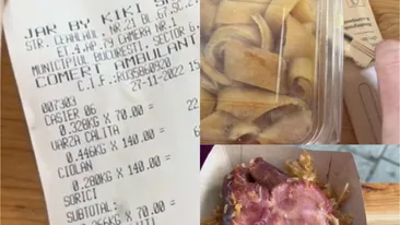 Ireal! Cât a plătit un bărbat pentru un ciolan cu varză călită, șorici și cartofi prăjiți la Târgul de Crăciun din București