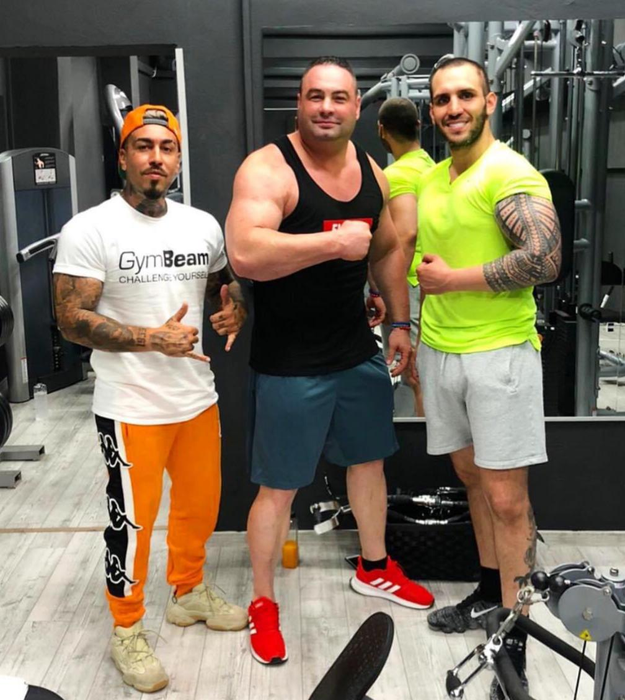 Roger și Andrei, alături de Alex Velea