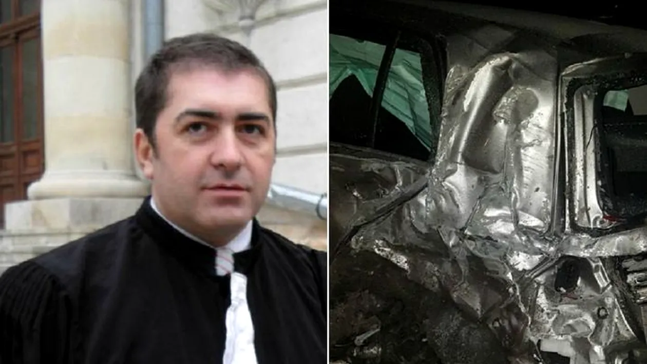 Primele imagini de la accidentul rutier în care a fost implicat avocatul Daniel Ionașcu