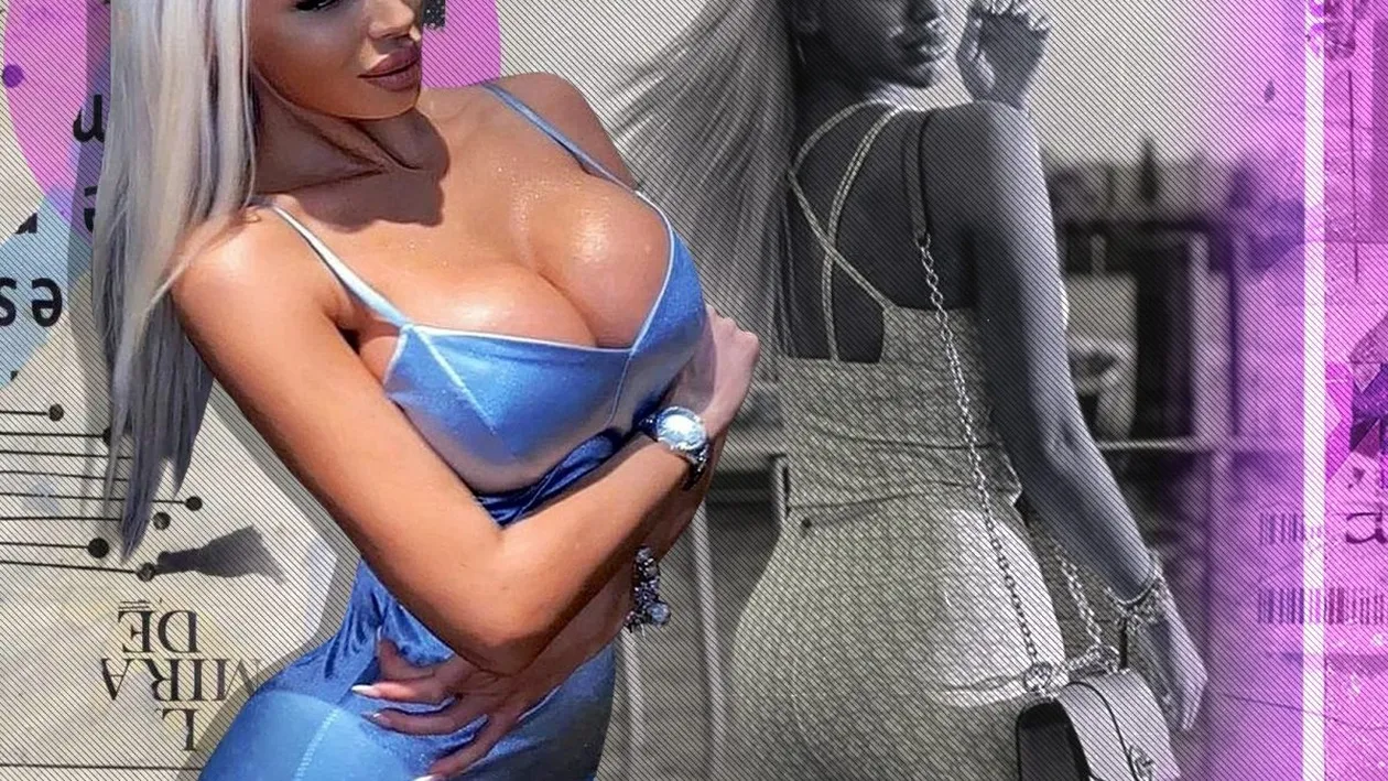 Blonda asta e o adevărată bombă-sexy! Sandra e hot și dă peste cap orice bărbat!