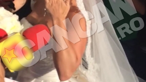 Au intarziat la cununia religioasa! Anda Adam a incurcat drumul spre biserica! Mirii se cununa civil in aceste momente!