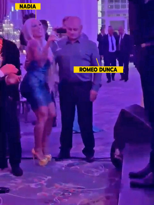 Sexuala partenera a lui Romeo Dunca, show maxim la o nuntă din PNL