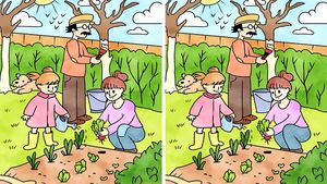 TEST IQ | Găsește cele 5 diferențe dintre aceste 2 imagini. Geniile le descoperă în doar 30 de secunde!