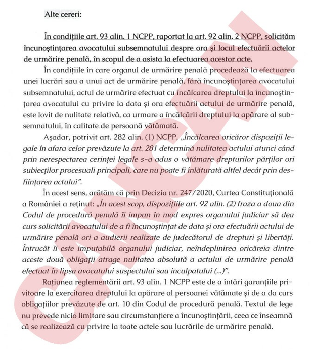 Afaceristul i-a făcut o nouă plângere amantei, la prim-procurorul de la Curtea de Apel (Foto: CANCAN.RO)