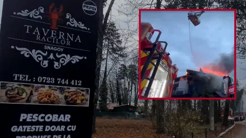 Avea sau nu autorizaţie la incendiu? ISU a făcut anunţul, după ce Taverna Racilor a ars din temelii