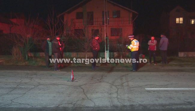 Accident teribil! O femeie a fost spuberată de o mașină în Dâmbovița. Reacția șoferului