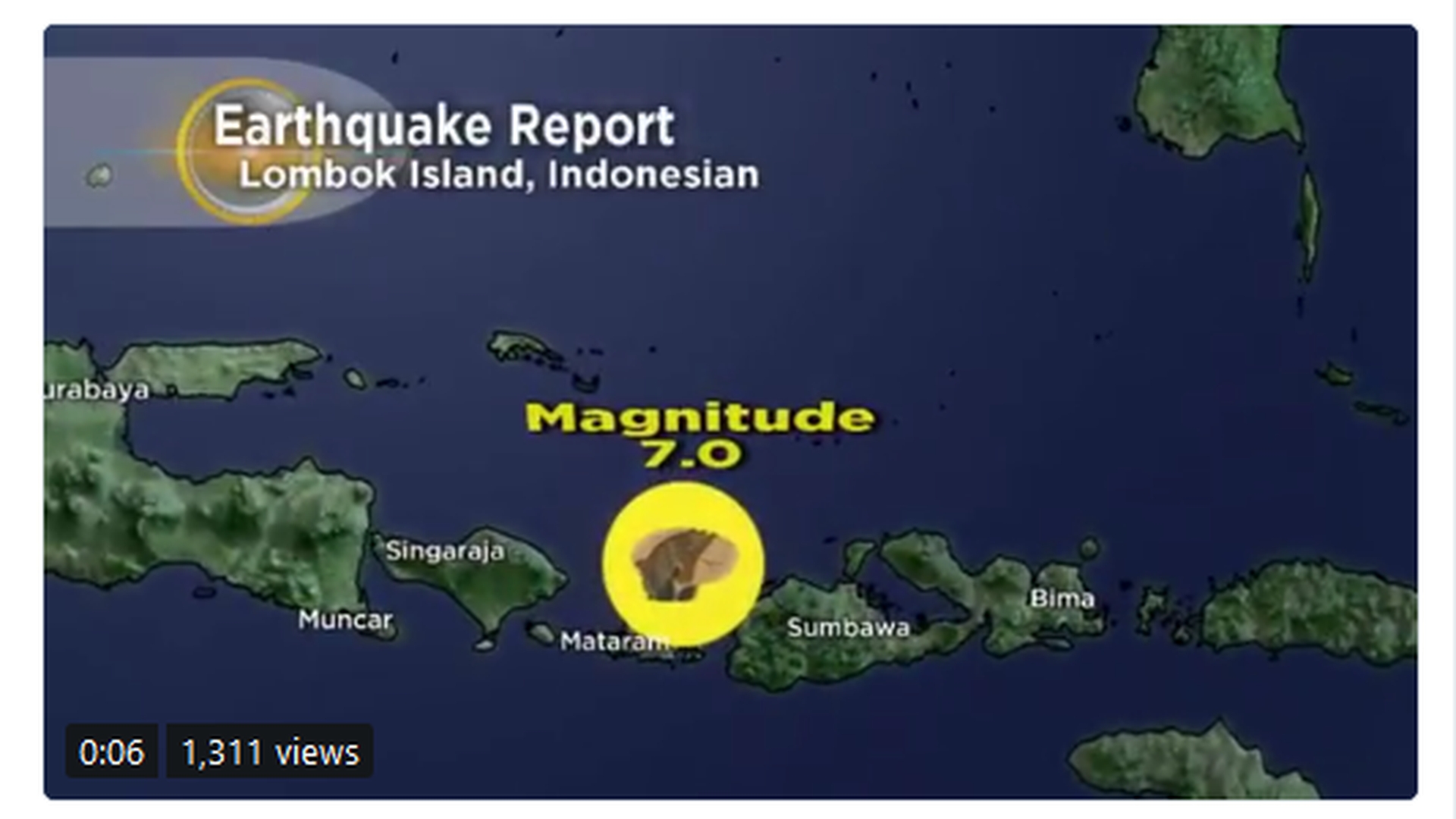 Cutremur de 7 grade pe scara Richter în Indonezia. A fost emisă o avertizare de tsunami