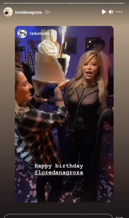 Loredana Groza, surprize după surprize de ziua ei! Sărbătorita a făcut duet cu Luis Gabriel și Prințesa de Aur la petrecerea de azi-noapte | FOTO & VIDEO