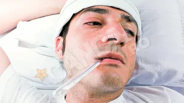 Doar daca ai febra si iti pierzi cunostinta te mai poti interna