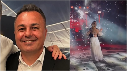 Primele imagini de la nunta lui Florentin Petre. Fostul dinamovist s-a căsătorit a treia oară