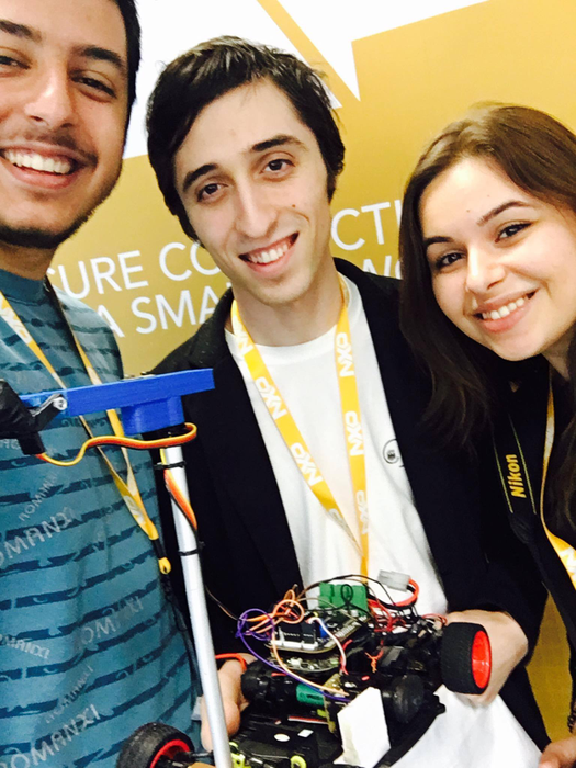 Echipa Fastech, la un concurs de anul trecut