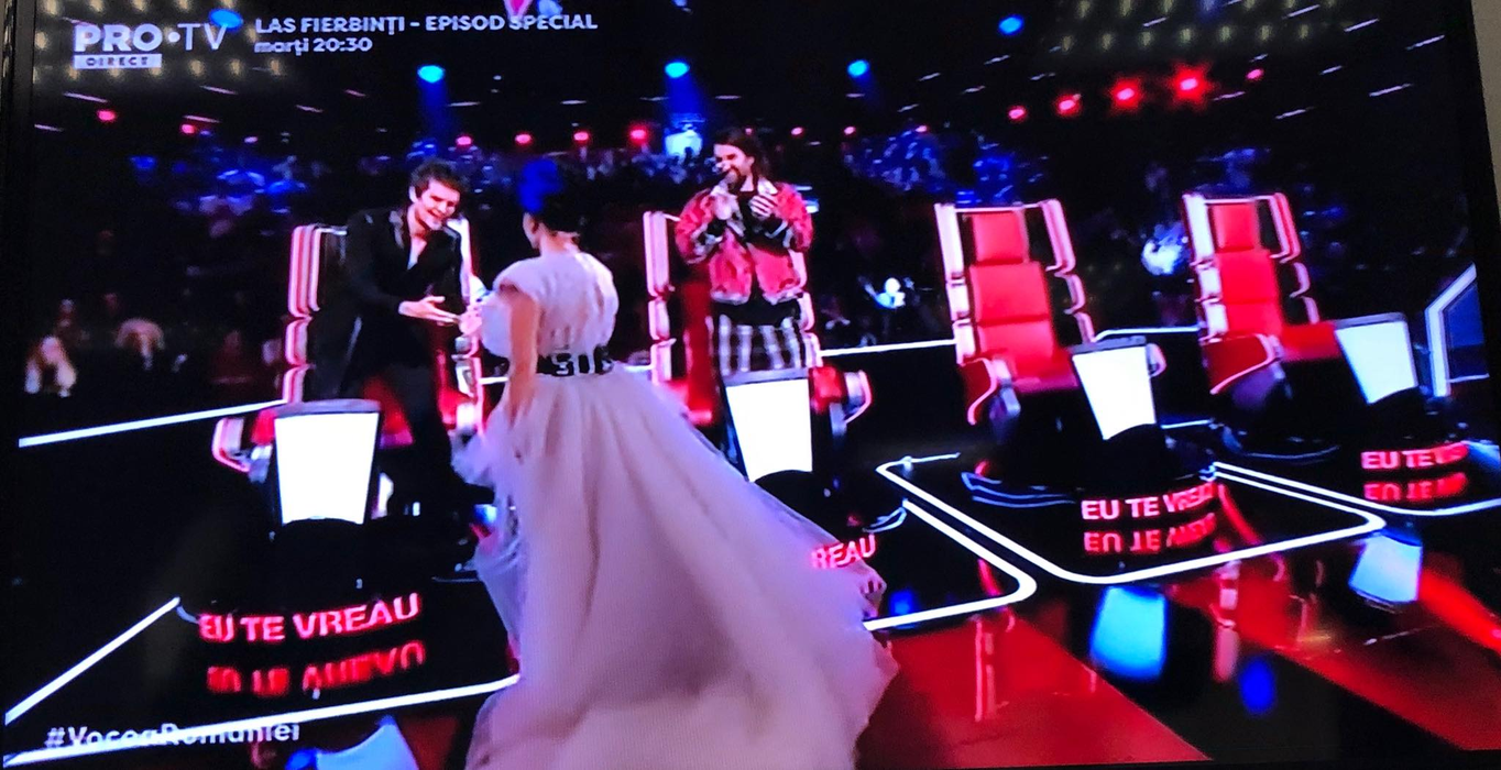 Stupoare în direct la Pro TV. Cum a apărut îmbrăcată Irina Rimes la finala Vocea României