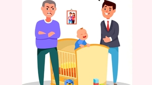 TEST IQ | Cine este tatăl bebelușului din imagine? Geniile răspund corect în 3 secunde
