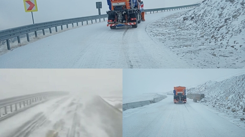 Ninge în România. Vremea s-a schimbat radical. Stratul de zăpadă a ajuns la 10 centrimetri | VIDEO