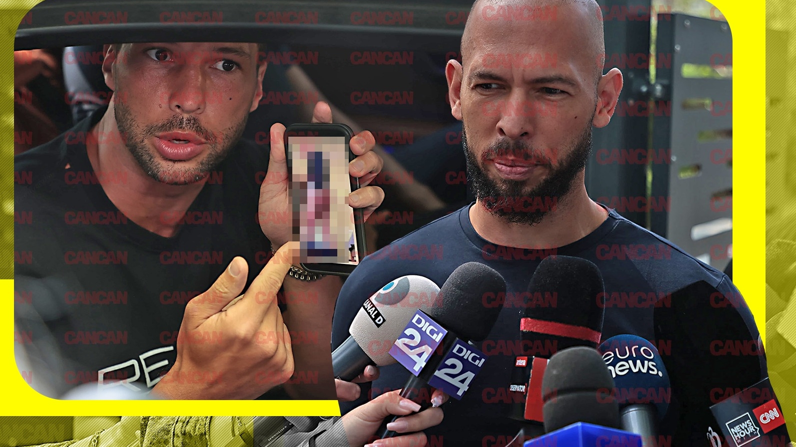 Fraţii Tate, din Dubai direct la secţia de Poliţie din Voluntari! Andrew și Tristan au prezentat imagini compromiţătoare, după ce au semnat controlul judiciar!