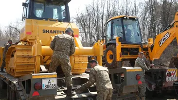 Armata se ocupă de construirea unui spital în Otopeni! În cinci zile va fi funcționabil pentru bolnavii de coronavirus