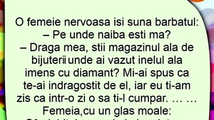 Bancul sfârșitului de săptămână | O femeie nervoasă își sună bărbatul