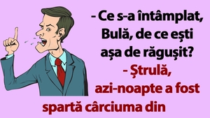 BANC | "Bulă, de ce ești atât de răgușit?"
