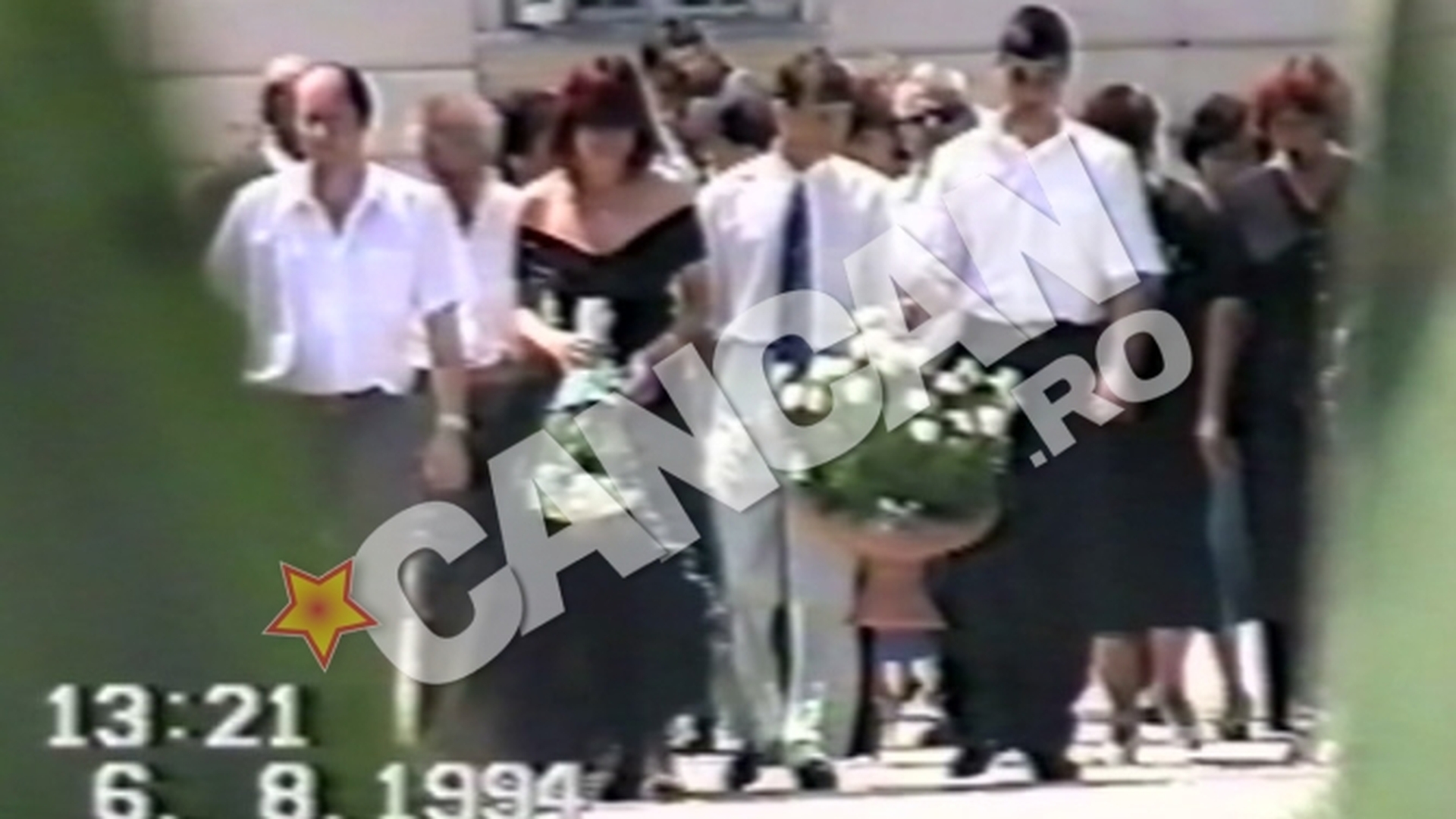 Imagini exclusive! Filmul integral al cununiei civile a lui Reghe cu prima lui sotie, Mariana!