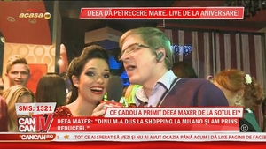 Cadou inedit pentru Deea Maxer de ziua ei! Uite ce i-au facut baietii astia sexy: "Nu-l iau in brate, sunt maritata"
