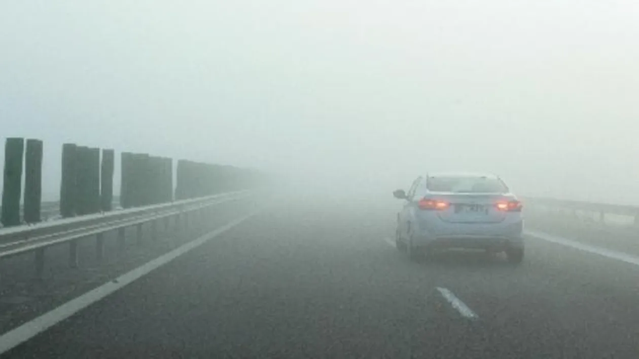 COD GALBEN in Bucuresti si mai multe judete! Soferii sunt sfatuiti sa circule cu atentie