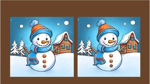 Test de logică | Aceste două imagini par identice, dar nu sunt. Găsiți cele 3 diferențe în maximum 7 secunde