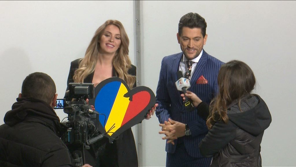EXCLUSIV Primele declaraţii ale Dianei Dumitrescu, după ce s-a spus că s-a certat la cuţite cu Cezar Ouatu la Eurovision 2018