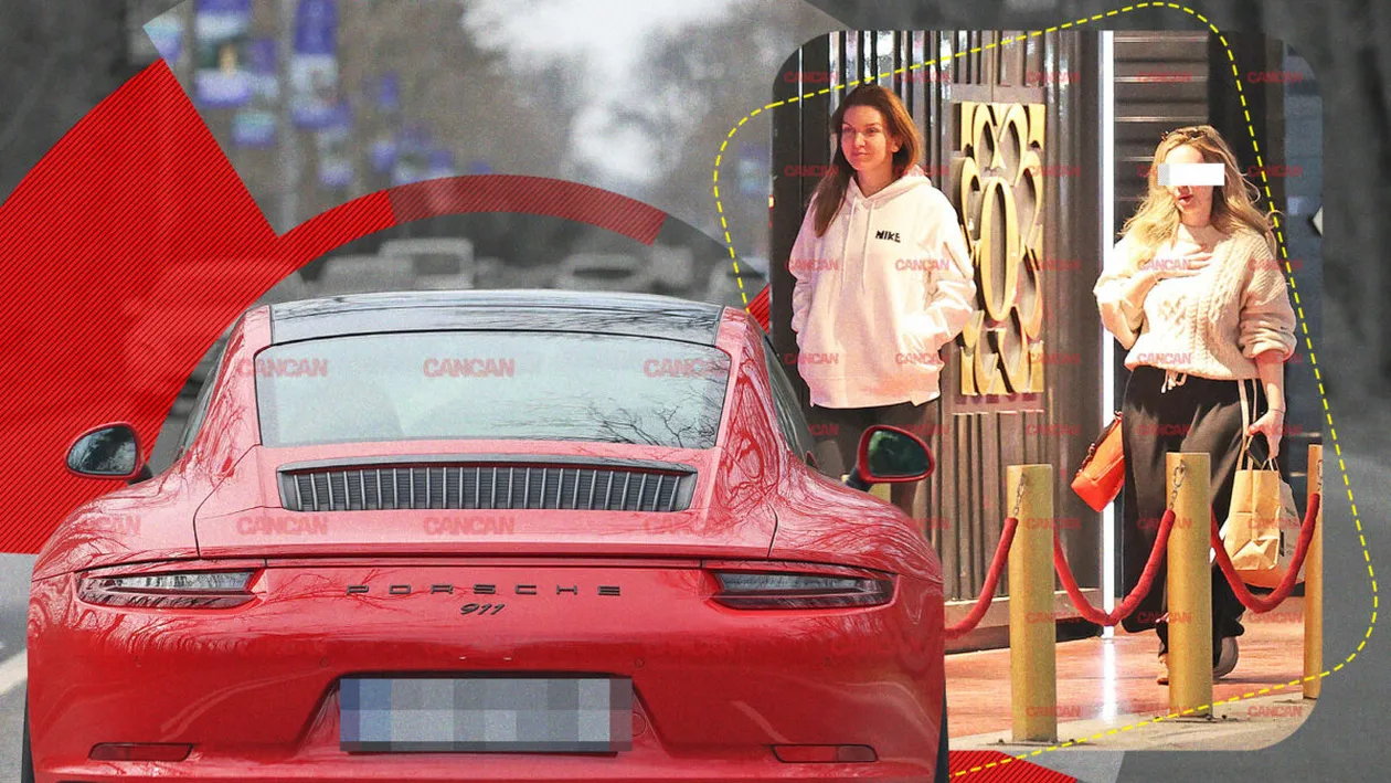 Simona Halep a scos Porsche-ul Carrera la asfalt. Ce face Regina tenisului, după ce s-a retras din circuit
