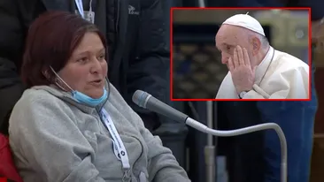 Papa Francisc a fost impresionat profund de o româncă aflată în Italia: ”Durerile mele sunt foarte puternice, dar...”