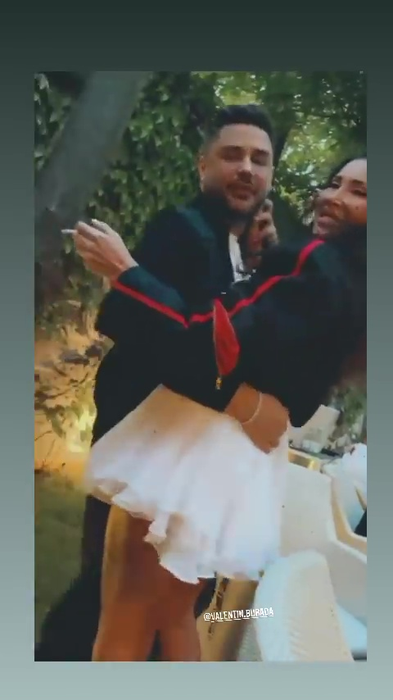 Valentin Burada și Roxana Butnaru au dansat "fierbinte" la restaurant