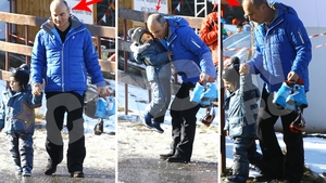 Rareş Bogdan şi familia au strigat ”Pârtieee!” la Poiana Braşov
