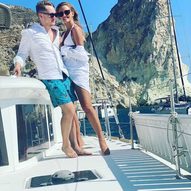 Iuliana Pepene și Dragpș Bercea în vacanță