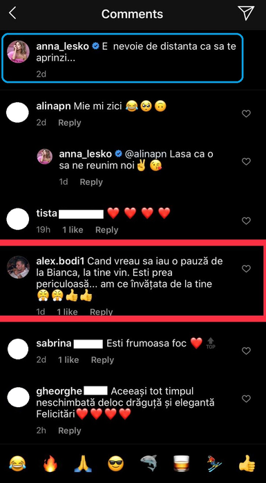 Anna Lesko, ținta "avansurilor" lui Alex Bodi