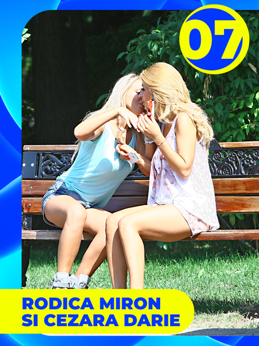 TOP 30 de vedete care au găsit soluţia perfectă împotriva caniculei! Roxana Vancea, Monica Gabor sau Laura Cosoi, show cu îngheţată şi… 