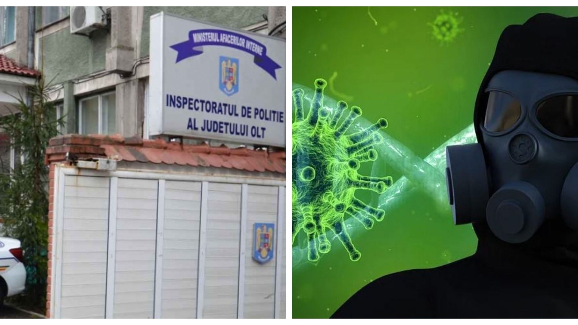 Focar de infecție cu noul coronavirus în rândul polițiștilor din Olt! Câți agenți au fost depistați pozitiv cu boala rară din China