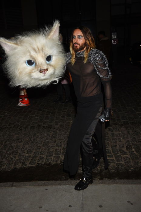 New York, NY  - Jared Leto arrives at the Zero Bond Met Gala after party in New York.

*UK Clients - Pictures Containing Children
Please Pixelate Face Prior To Publication*,Image: 773248252, License: Rights-managed, Restrictions: , Model Release: no, Pictured: Jared Leto