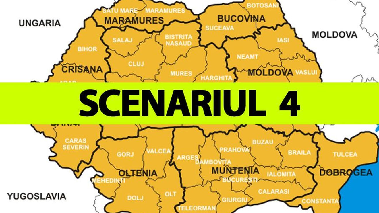 România intră în Scenariul 4. Ce interdicții drastice ne vor fi impuse de săptămâna viitoare