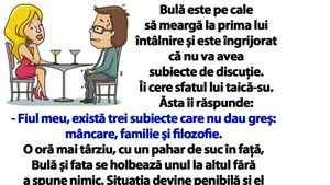 BANC | Bulă este pe cale să meargă la prima lui întâlnire şi e îngrijorat