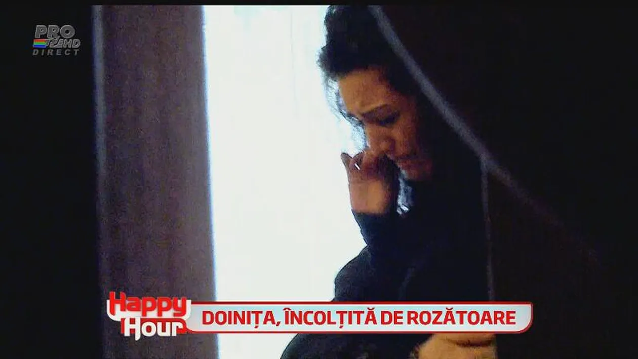 Doiniţa Oancea, isterie la maximum! Casa actriţei a fost plină de şoareci! Vezi cum bruneta a plâns şi s-a urcat pe calorifer!