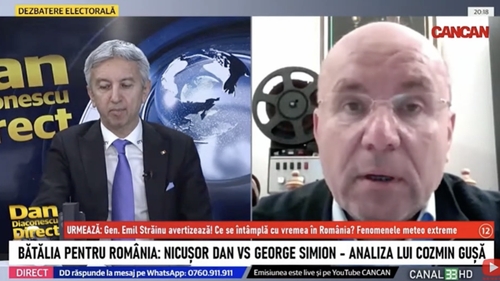 Cozmin Gușă, dezvăluiri după dezbaterea Nicușor Dan - George Simion: ”Are șanse să ajungă președintele României”
