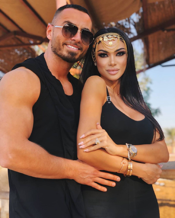 Sonny Flame, alături de Lena Preda (Foto: Instagram)