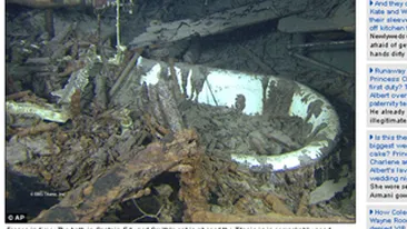 Cada capitanului Titanicului a fost descoperita intacta dupa ce a stat aproape 100 de ani pe fundul oceanului