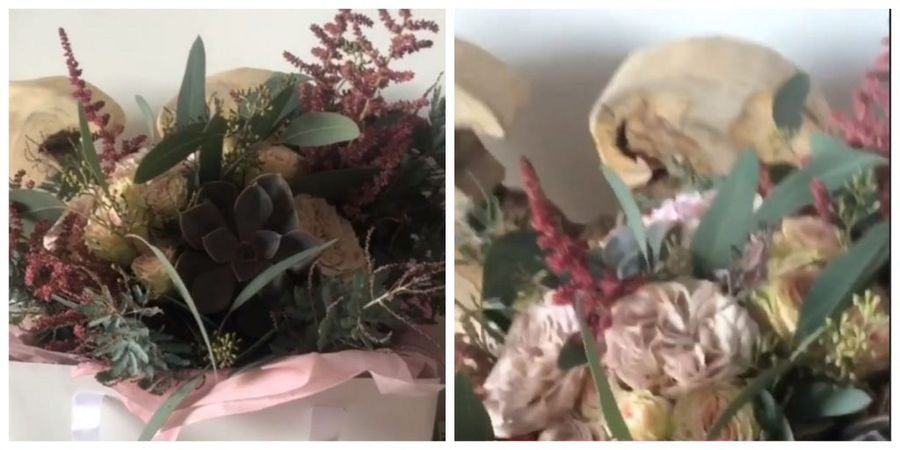Acesta este buchetul pe care Cristina Șișcanu și l-a comandat special pentru nunta Gabrielei Cristea și a lui Tavi Clonda © Instagram