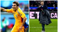 Adrian Mutu i-a îndeplinit visul fiului său! Micuțul Tiago, față în față cu Cristiano Ronaldo. FOTO