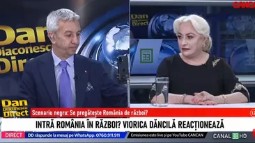 Viorica Dăncilă a făcut anunțul despre intrarea României în război: ”De neacceptat”