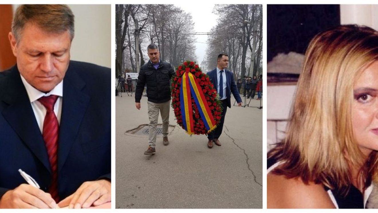 Mesajul dureros transmis de Klaus Iohannis, pe coroana adusă Cristinei Țopescu