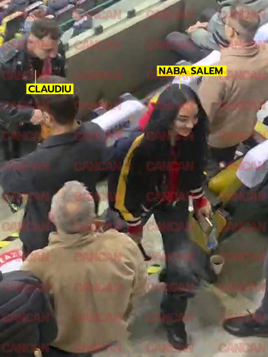 Naba, date la meci cu un fost concurent de la Insula Iubirii. Cei doi au sărbătorit victoria „câinilor” de pe Arena Națională
